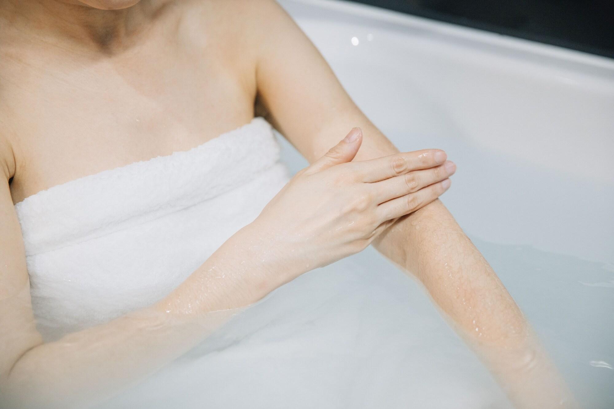 Hotel Alza Kyōto Esterno foto A woman in a bath
