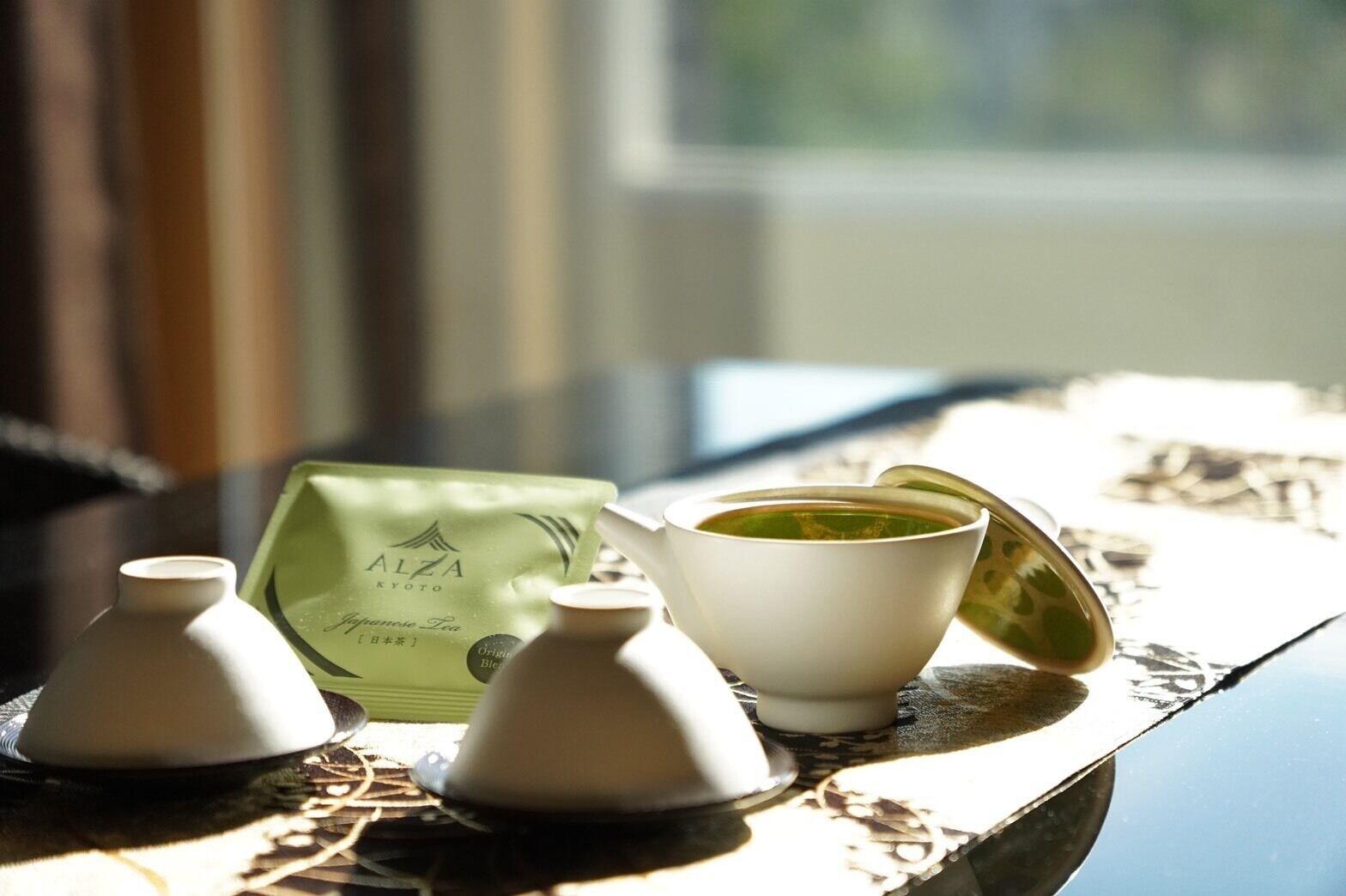 Hotel Alza Kyōto Esterno foto A cup of Japanese green tea